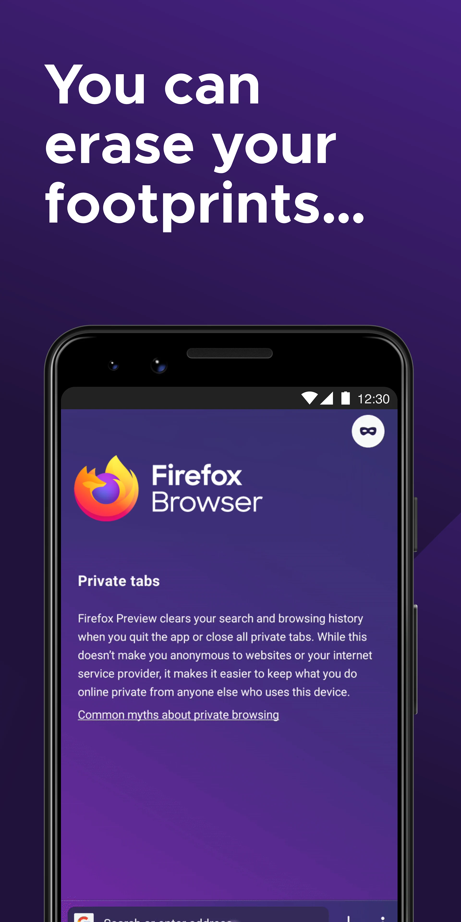 Firefox Beta for Testers screenshot