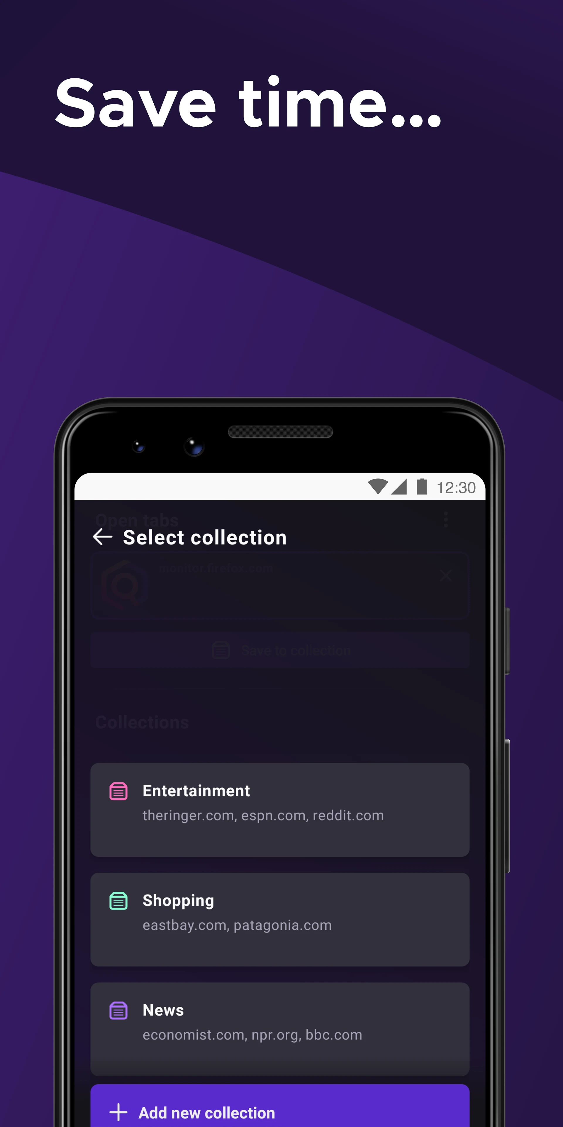 Firefox Beta for Testers screenshot